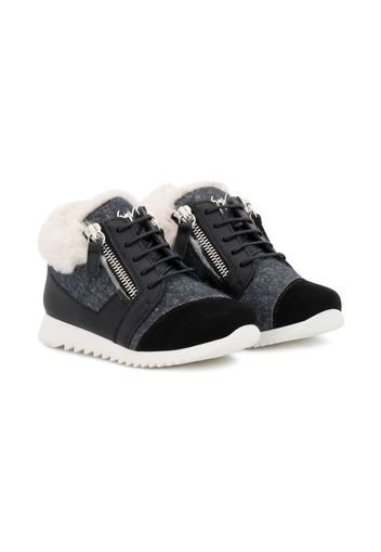 Giuseppe Zanotti Runner Jr. low-top sneakers - Nero