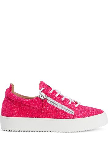 Giuseppe Zanotti Sneakers Gail con paillettes - Rosa