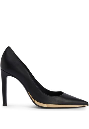 Giuseppe Zanotti Virgyn 105mm leather pumps - Nero