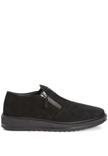 Giuseppe Zanotti Cooper logo-plaque loafers - Nero