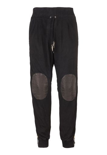 Giuseppe Zanotti patch-detail drawstring sweatpants - Nero