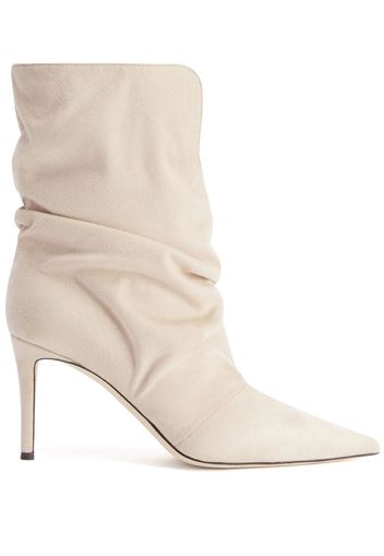 Giuseppe Zanotti Yunah suede 85mm ankle boots - Toni neutri