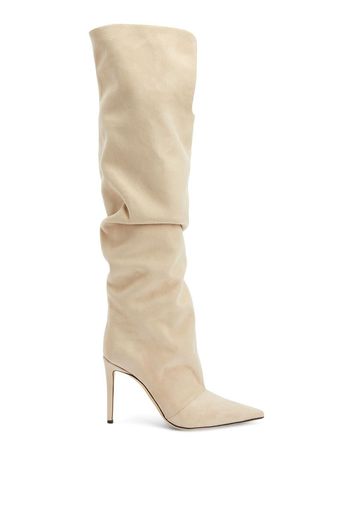 Giuseppe Zanotti GZ Gala thigh-high 105mm boots - Toni neutri