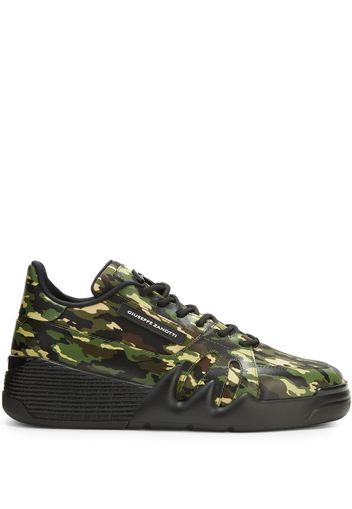 Giuseppe Zanotti Sneakers Talon con stampa camouflage - Verde