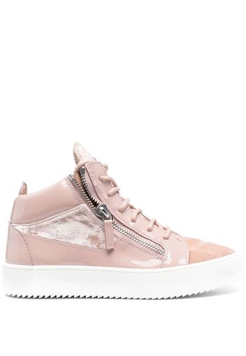 Giuseppe Zanotti Sneakers alte - Rosa