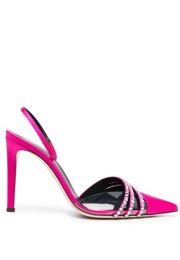 Giuseppe Zanotti gem-embellished 110mm heeled pumps - Rosa