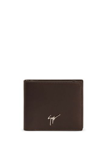 Giuseppe Zanotti Albert leather wallet - Marrone