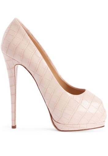 Giuseppe Zanotti high-heel leather pumps - Rosa