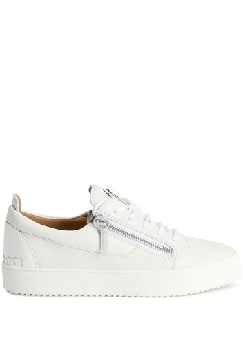 Giuseppe Zanotti Sneakers con zip - Bianco