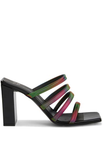 Giuseppe Zanotti Sandali mules con cinturini - Multicolore