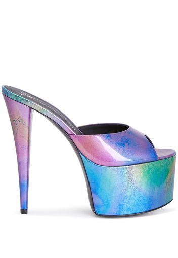 Giuseppe Zanotti Mules Gz Aida - Multicolore