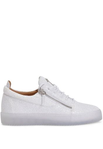 Giuseppe Zanotti Sneakers con zip - Bianco