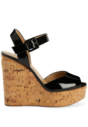 Giuseppe Zanotti Sandali Maylin con plateau - Nero