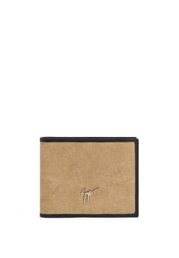 Giuseppe Zanotti Albert bi-fold wallet - BEIGe