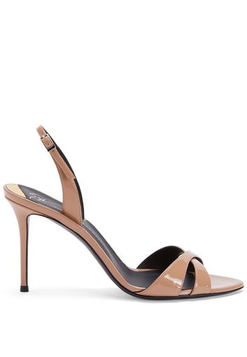 Giuseppe Zanotti Sandali Dorotee con tacco a stiletto - Rosa