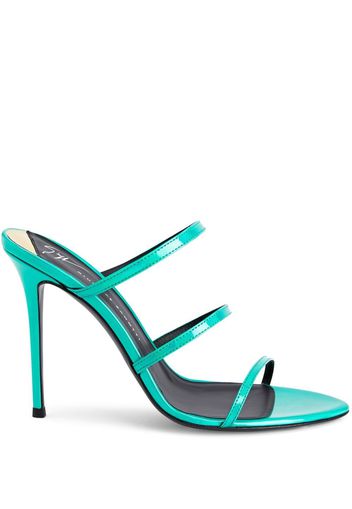 Giuseppe Zanotti Sandali Alimha 105mm - Verde