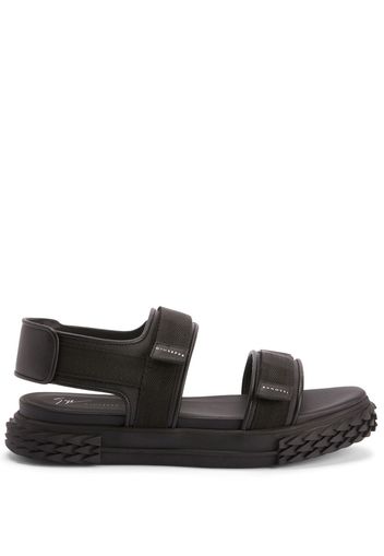 Giuseppe Zanotti Blabber Gummy touch-strap sandals - Nero