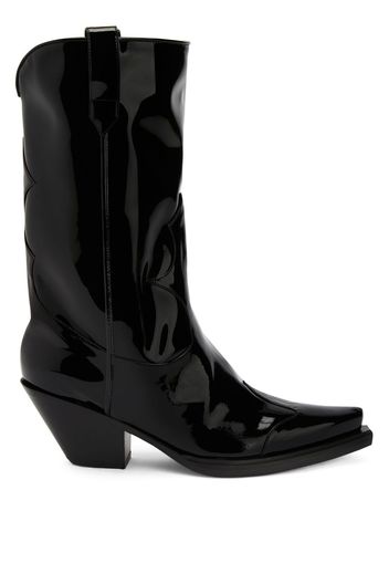 Giuseppe Zanotti Stivali cowboy Thyra 55mm - Nero