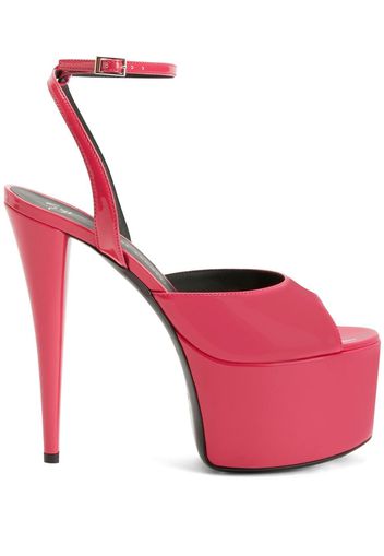 Giuseppe Zanotti Sandali con plateau Aida - Rosa