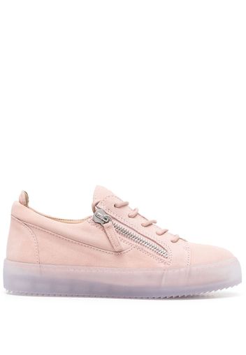 Giuseppe Zanotti Sneakers con zip - Rosa