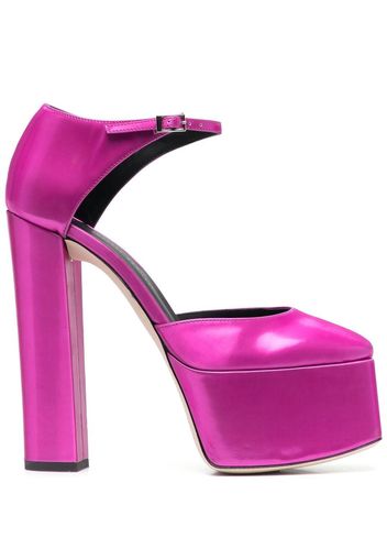 Giuseppe Zanotti 150mm platform leather pumps - Rosa