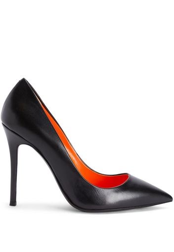 Giuseppe Zanotti Lucrezia pointed leather pumps - Nero