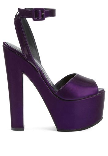 Giuseppe Zanotti Sandali con plateau Tarifa 170mm - Viola