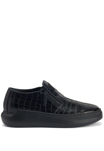 Giuseppe Zanotti Sneakers Conley con zip - Nero