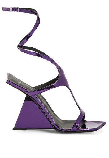 Giuseppe Zanotti Sandali Tutankamon 105mm - Viola