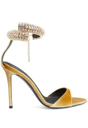 Giuseppe Zanotti Sandali Intriigo Bijoux 105mm - GOLD