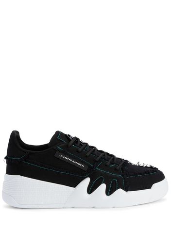 Giuseppe Zanotti Talon cotton low-top sneakers - Nero