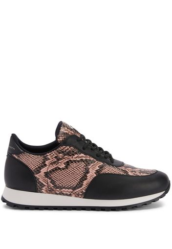 Giuseppe Zanotti Jimi leather low-top sneakers - Nero