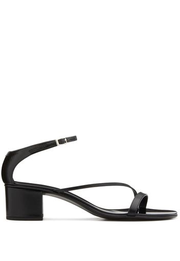 Giuseppe Zanotti Rochelle 40mm leather sandals - Nero