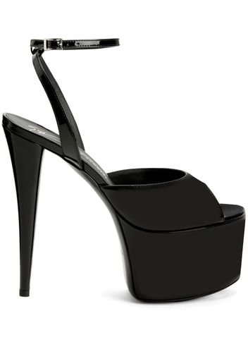 Giuseppe Zanotti GZ Aida 150mm platform sandals - Nero