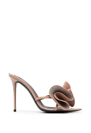 Giuseppe Zanotti Intriigo Charmante 105mm suede mules - Toni neutri