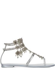 Giuseppe Zanotti Amira charm-embellished sandals - Grigio