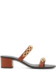 Giuseppe Zanotti Sandali Sandrine Metal - Marrone