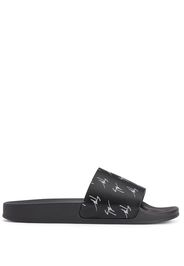 Giuseppe Zanotti Brett slides - Nero