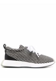 Giuseppe Zanotti houndstooth low-top sneakers - Nero