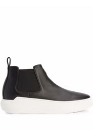 Giuseppe Zanotti Stivaletti Conley in pelle - Nero