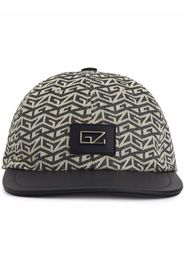 Giuseppe Zanotti Cappello Stevie con monogramma - Nero