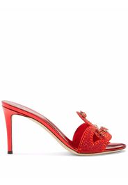 Giuseppe Zanotti Sandali Lili Borea con decorazione - Rosso