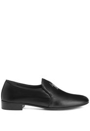 Giuseppe Zanotti Fergus logo-lettering loafer - Nero