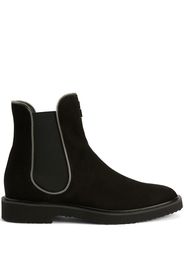 Giuseppe Zanotti zipper-lined suede boots - Nero