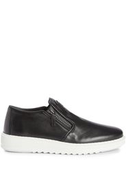 Giuseppe Zanotti Cooper logo-plaque loafers - Nero