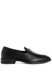 Giuseppe Zanotti Mocassini Archibald con fibbia - BLACK