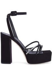 Giuseppe Zanotti Sandali con plateau Arhama - Nero