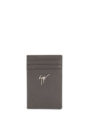 Giuseppe Zanotti Albert leather cardholder - Grigio