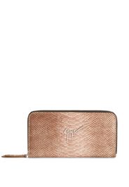 Giuseppe Zanotti Charlotte snakeskin purse - Rosa