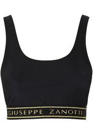 Giuseppe Zanotti logo-underband tank top - Nero